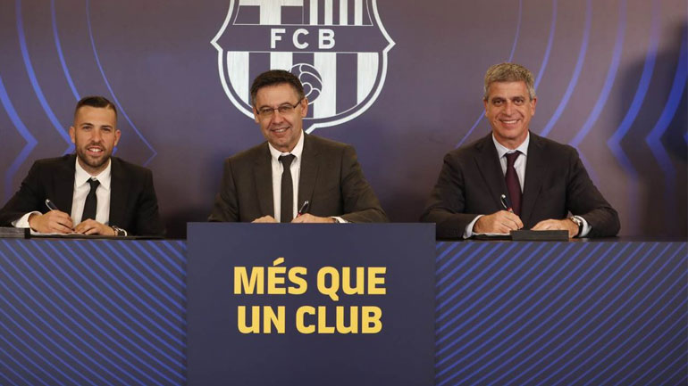 Μπαρτσελόνα: Aνανέωσε έως το 2024 o Zόρντι Άλμπα