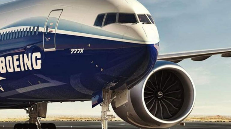 H Boeing ακυρώνει την τελετή παρουσίασης του 777X