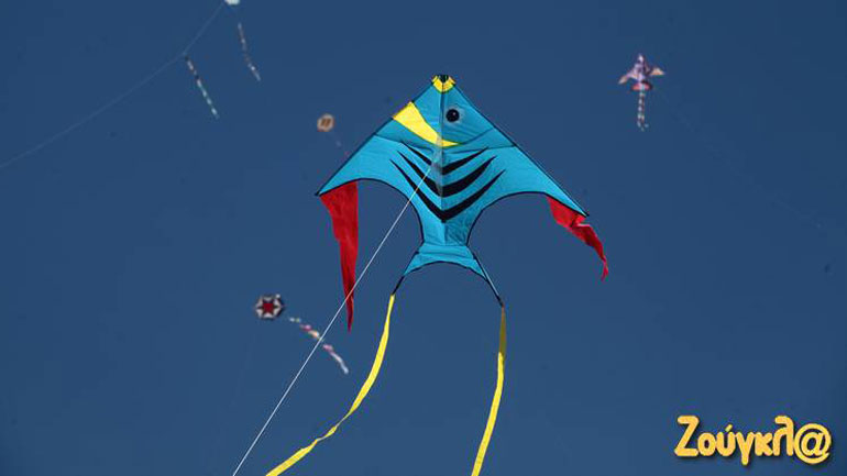 Γέμισε χαρταετούς ο ουρανός στο Μαρκόπουλο