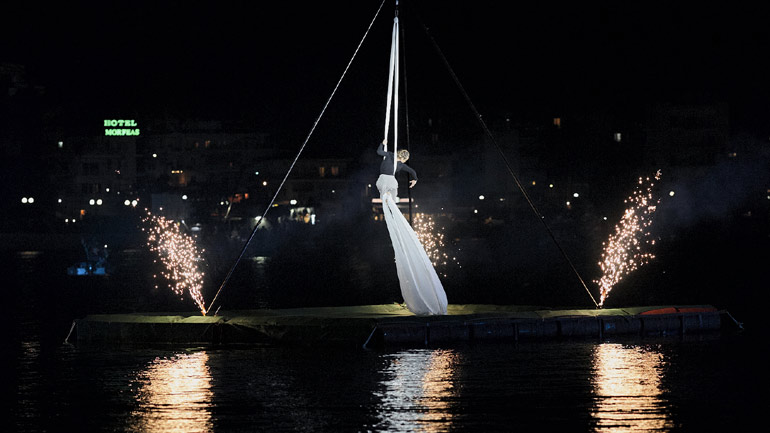 Κατερίνα Σολδάτου, η “Σειρήνα” που μάγεψε το κοινό στο καρναβάλι της Χαλκίδας