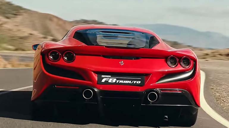 Το πρώτο video της εκθαμβωτικής F8 Tributo