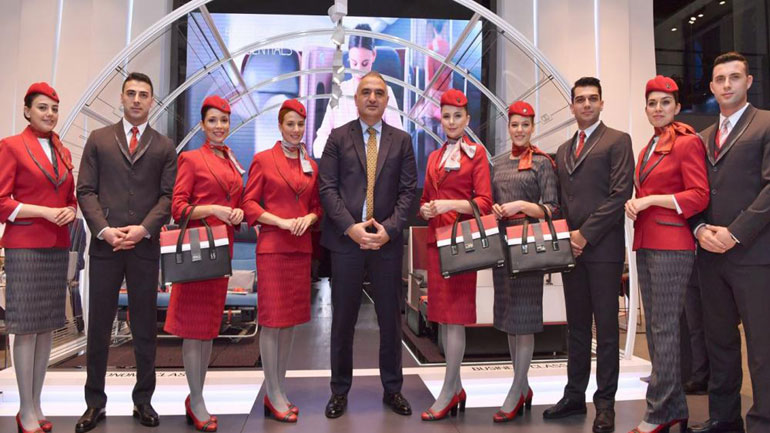 Nέες στολές πληρώματος καμπίνας για την Turkish Airlines