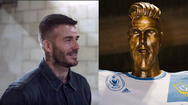 Το αποτυχημένο άγαλμα του David Beckham