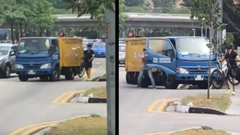 Ποδηλάτης εναντίον νταλικέρη