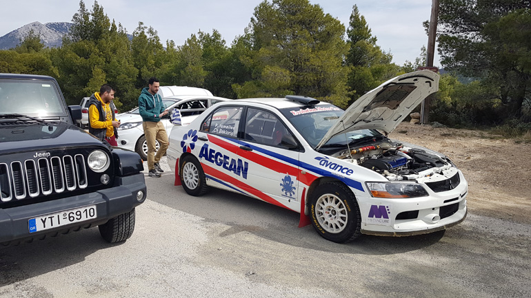 Αν κινείσαι στο βουνό, μπορείς να πετύχεις και δοκιμές με αγωνιστικά αυτοκίνητα!