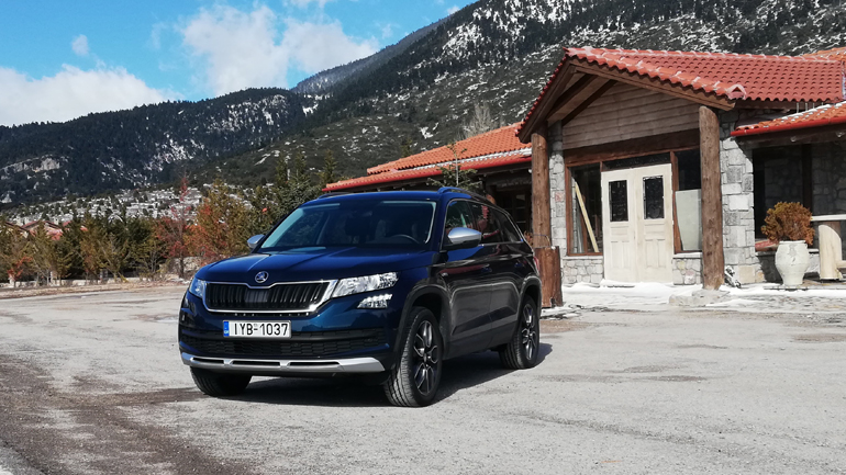 Η απόσταση του αμαξώματος από το έδαφος ξεπερνά τα 19 εκατοστά