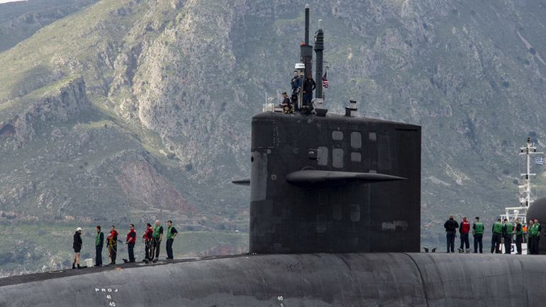 Στη Σούδα πυρηνοκίνητο αμερικάνικο υποβρύχιο