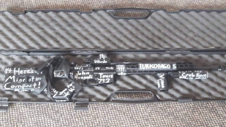 Ο μακελάρης του Κράιστσερτς είχε γράψει στο όπλο του τη λέξη «Turkofagos»