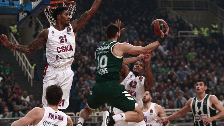 Δύσκολη αποστολή στη Μόσχα για τον Παναθηναϊκό ΟΠΑΠ