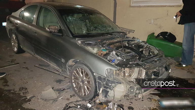 Ηράκλειο: Έκρηξη σε αυτοκίνητο στο κέντρο της πόλης