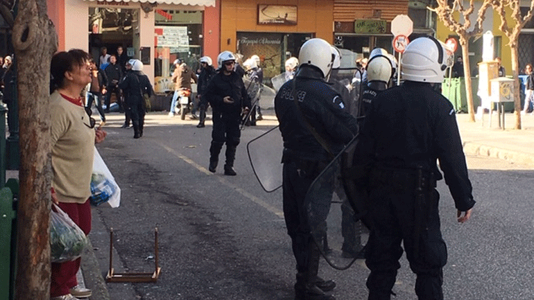 Επεισόδια στο Αγρίνιο