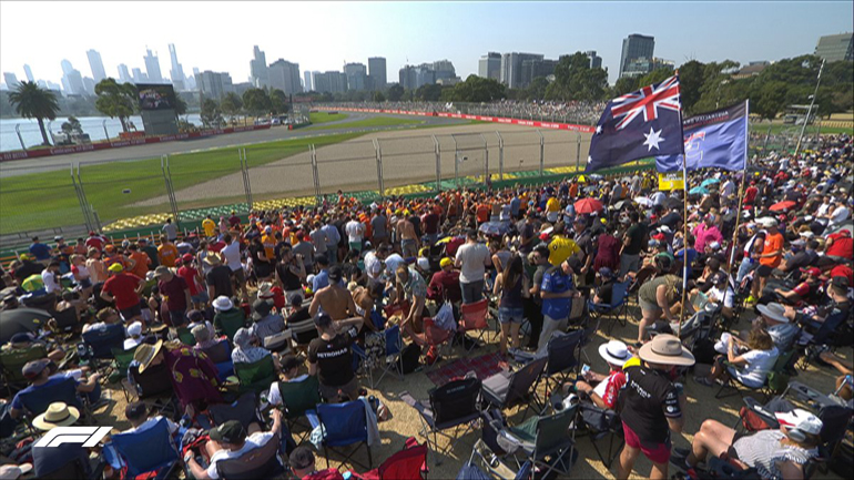 Συνολικά 324.000 θεατές παρακολούθησαν το τριήμερο το γκραν πρι της Αυστραλίας