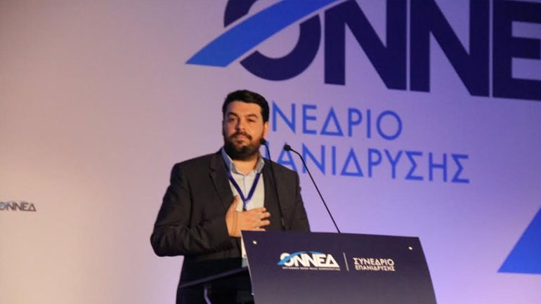 Επίσκεψη του προέδρου της ΟΝΝΕΔ και υποψηφίου ευρωβουλευτή Κ. Δέρβου στην Καστοριά