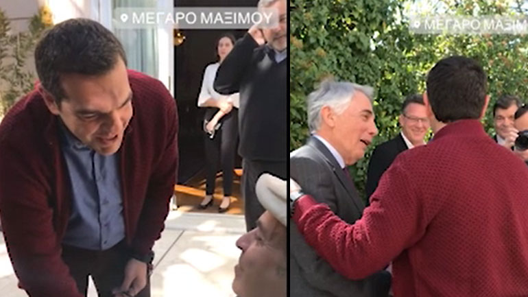 Το γεύμα Τσίπρα στους υποψήφιους ευρωβουλευτές στο Μαξίμου