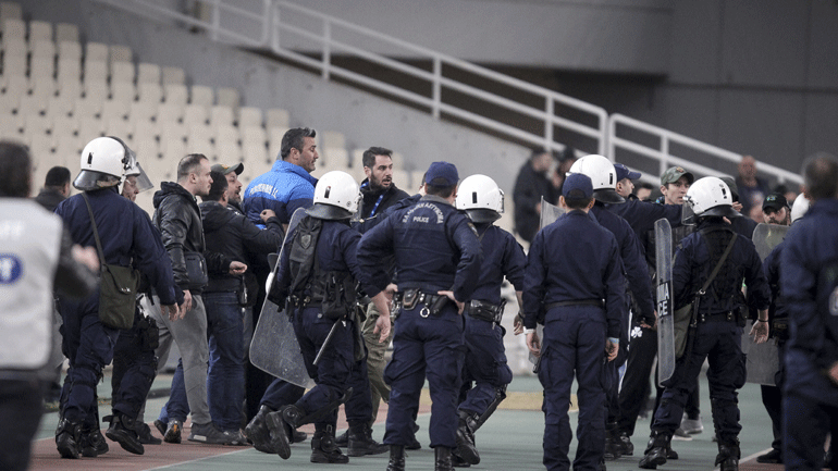 Οκτώ συλλήψεις για τα επεισόδια του ΟΑΚΑ