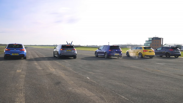 Πέντε κορυφαία hot hatch μάχονται στην ευθεία