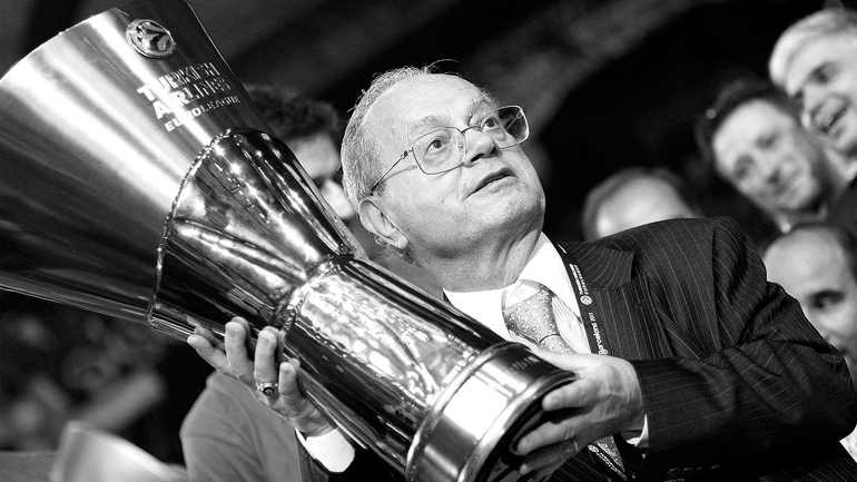 Η Euroleague θρηνεί για τον Θανάση Γιαννακόπουλο