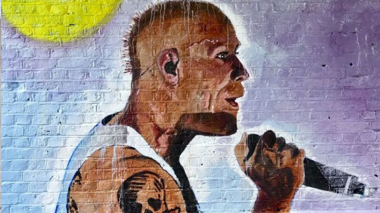 Μια τοιχογραφία για τον Keith Flint των Prodigy