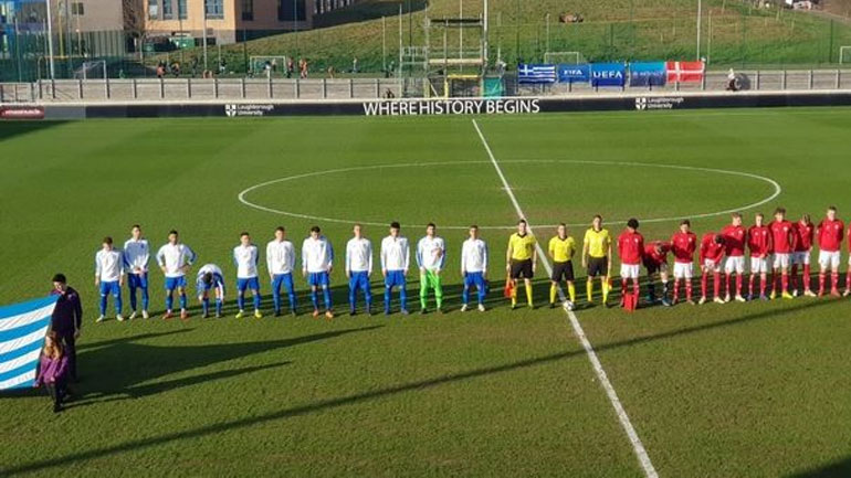 «Χ»αμένη ευκαιρία για την Εθνική Νέων, 2-2 με Δανία