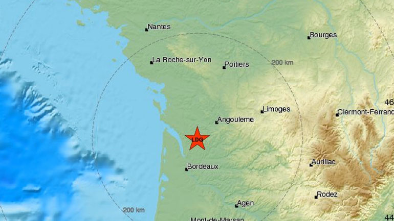 Σεισμός 5R στη Γαλλία