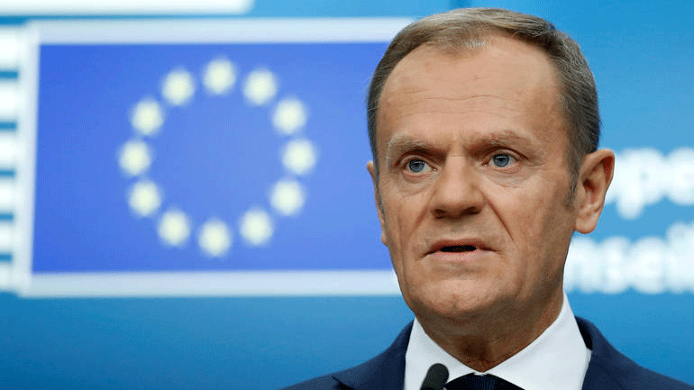 Τουσκ: «Πιθανή μια καθυστέρηση του Brexit, εάν εγκριθεί η Συμφωνία Αποχώρησης»