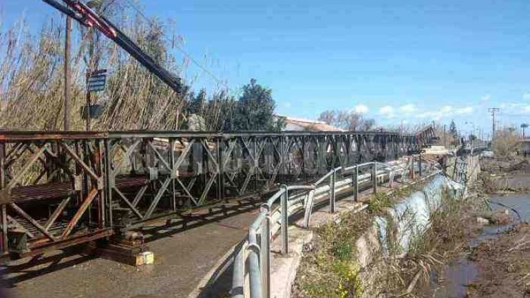 Χανιά: Αποκαταστάθηκε η κυκλοφορία στη γέφυρα Πλατανιά