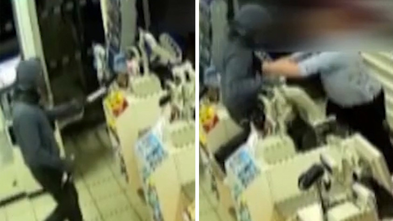 Γενναία γυναίκα αφοπλίζει ληστή