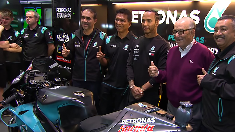 Τι πιστεύει ο Hamilton για το MotoGP;