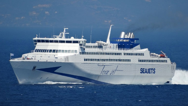 Εγκρίθηκε από την Επιτροπή Ανταγωνισμού η δρομολόγηση του πλοίου Terra Jet