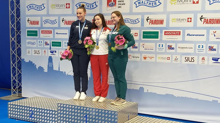 Σκοποβολή: Ασημένιο μετάλλιο για την Κορακάκη στο Ευρωπαϊκό πρωτάθλημα