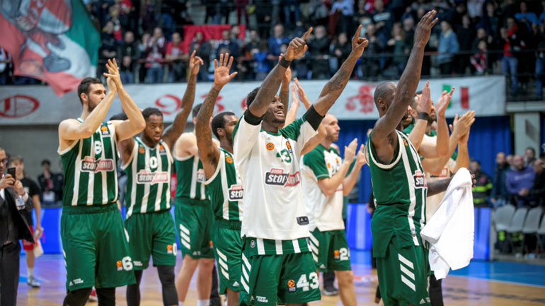 Μεγάλο «διπλό» για τον Παναθηναϊκό, νίκησε 95-83 την Αρμάνι στο Μιλάνο