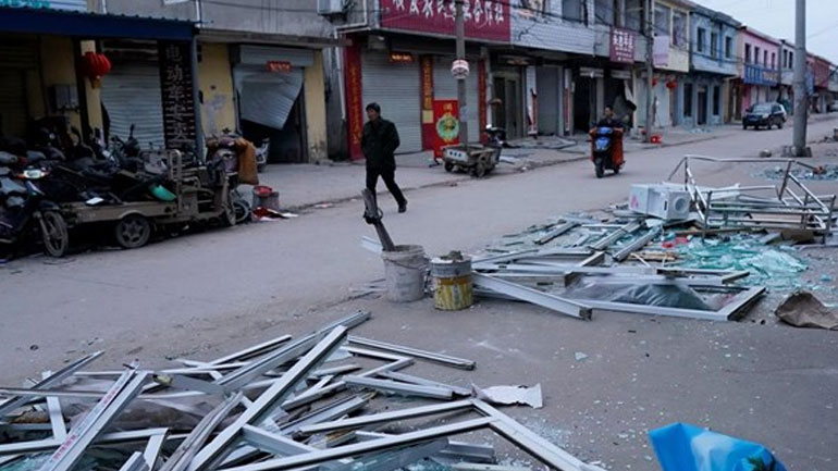 Κίνα: Αυξήθηκαν οι νεκροί από την έκρηξη σε χημικό εργοστάσιο στην επαρχία Τζιανγκσού