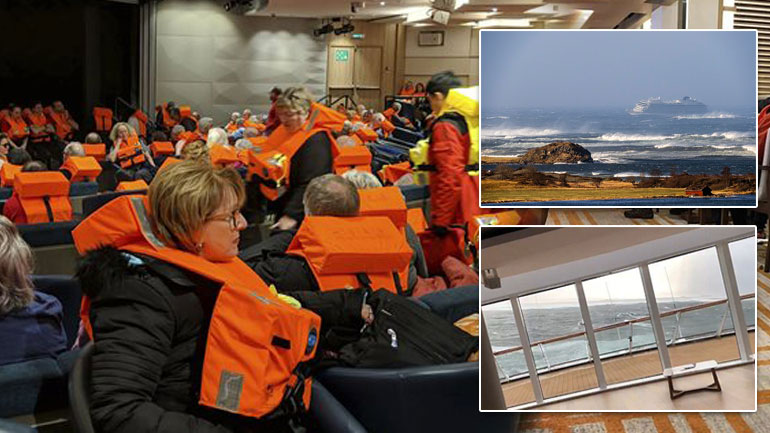 Δραματική εκκένωση του κρουαζιερόπλοιου Viking Sky Δραματική εκκένωση του κρουαζιερόπλοιου Viking Sky