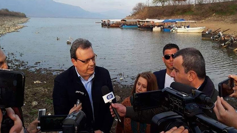 Απελευθέρωση άγριων πουλιών στη λίμνη Κερκίνη παρουσία του Σ. Φάμελλου