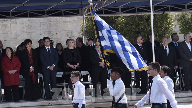Ολοκληρώθηκε η μαθητική παρέλαση στην Αθήνα για την Εθνική Επέτειο της 25ης Μαρτίου