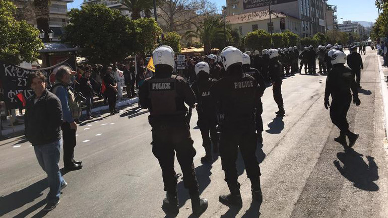 Συλλήψεις δώδεκα ακροδεξιών στα επεισόδια στην Καλλιθέα