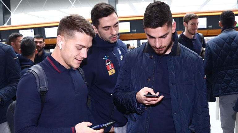 Έφτασε στη Βοσνία η Εθνική μας ομάδα ποδοσφαίρου