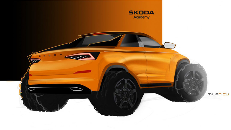 Το Skoda Kodiaq σε έκδοση pick-up! Το Skoda Kodiaq σε έκδοση pick-up!
