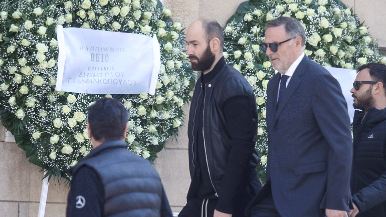 Σπανούλης: «Τιμή μου που γνώρισα τον κύριο Θανάση»