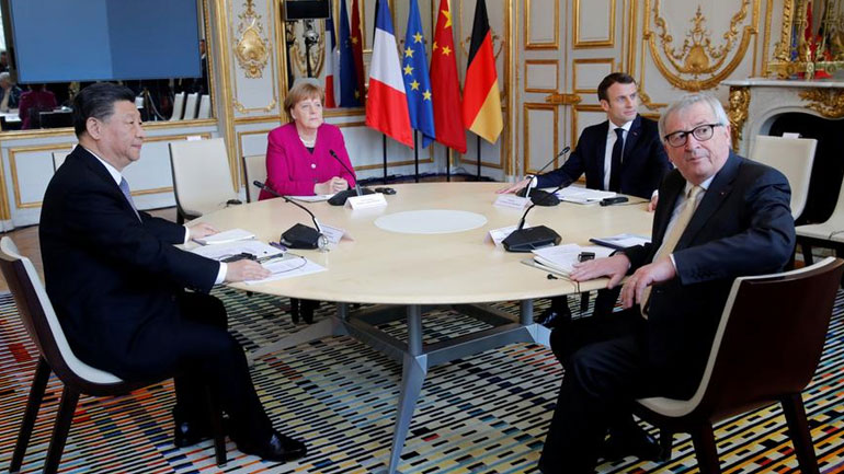 O Μακρόν δίνει ευρωπαϊκή νότα στην επίσκεψη Σι Ζινπίνγκ