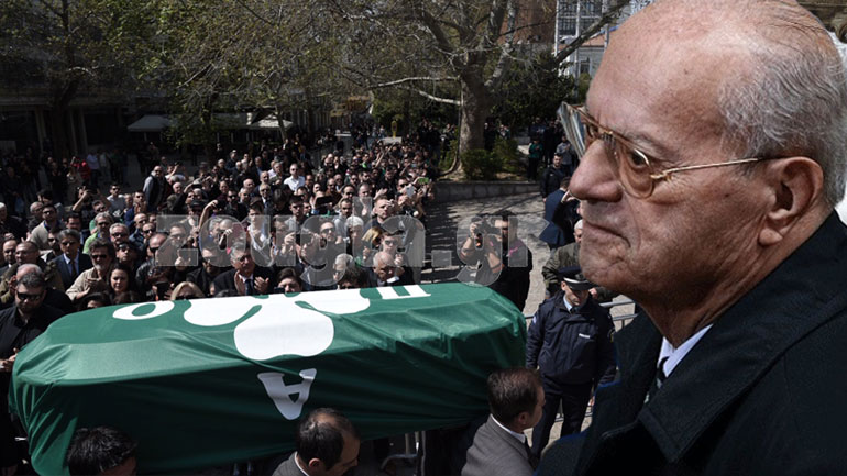 Tο τελευταίο αντίο στον Θανάση Γιαννακόπουλο