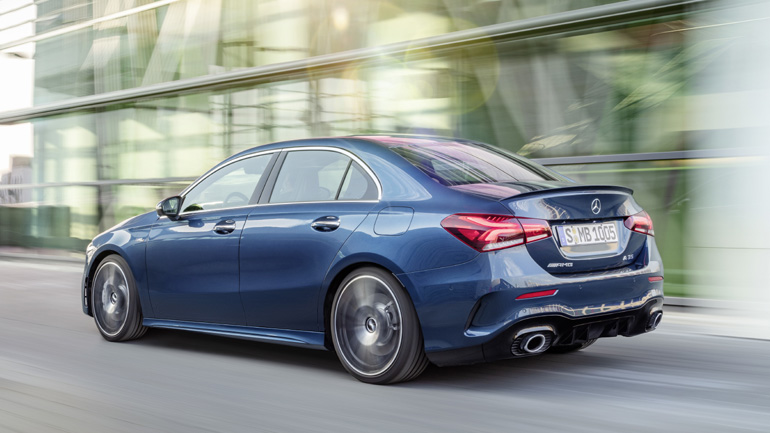 Η Mercedes AMG A35 τώρα και σε sedan Η Mercedes AMG A35 τώρα και σε sedan
