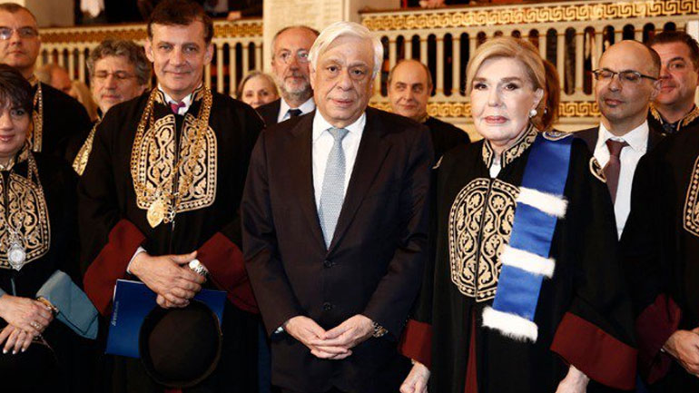 Επίτιμη διδάκτορας της Ιατρικής του πανεπιστημίου Αθηνών αναγορεύτηκε η Μαριάννα Βαρδινογιάννη