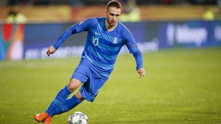 UEFA: Ο Φορτούνης κορυφαίος Έλληνας διεθνής παίκτης