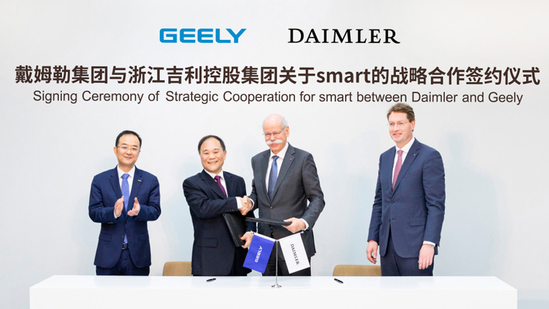 Σε κινεζικά χέρια το 50% της smart