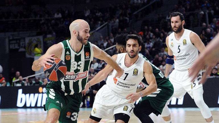 Θέλει να σφραγίσει την πρόκριση απέναντι στη Ρεάλ ο Παναθηναϊκός