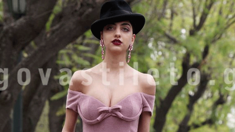 Ειρήνη Καζαριάν: Η εντυπωσιακή εμφάνισή της στο fashion show του Βασίλη Ζούλια