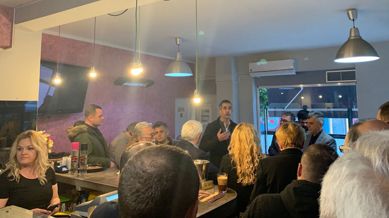 Κ. Μπακογιάννης στον Κολωνό: Στις γειτονιές της Αθήνας χτυπά η καρδιά της πόλης