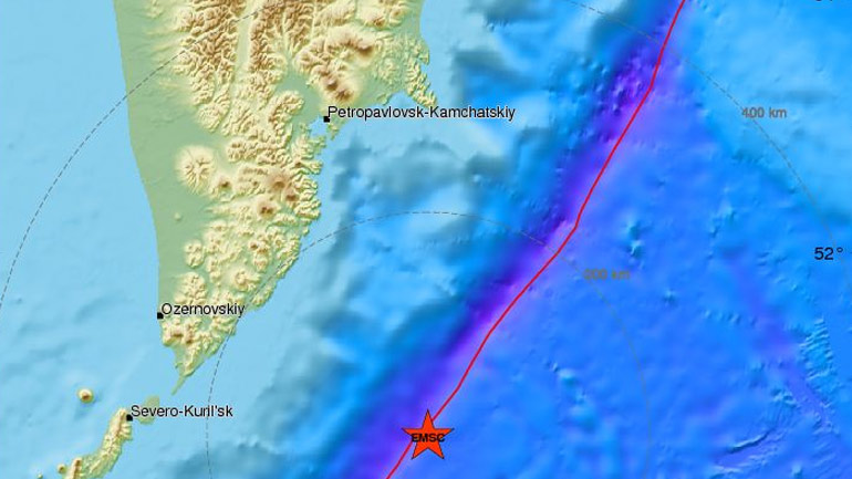 Ρωσία: Σεισμική δόνηση 6,1R στις Κουρίλες Νήσους