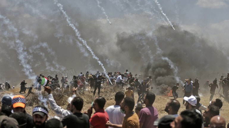 Γάζα: Νεκρός 20χρονος Παλαιστίνιος που διαδήλωνε στα σύνορα με το Ισραήλ